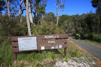 Rowells Pool, Canoeing Launch Point, Walpole